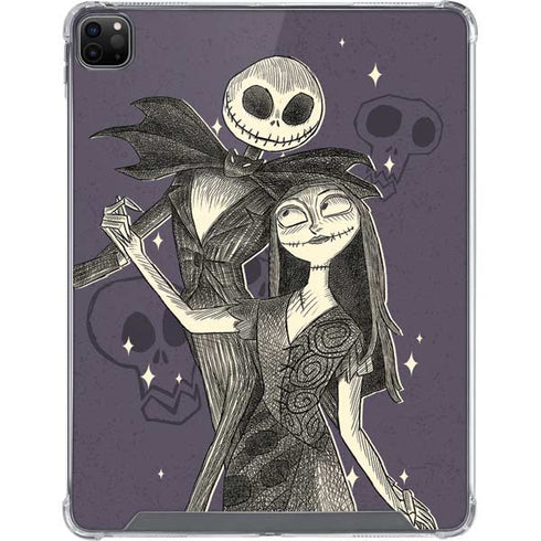 Disney The Nightmare Before Christmas Jack and Sally Art iPad Cases